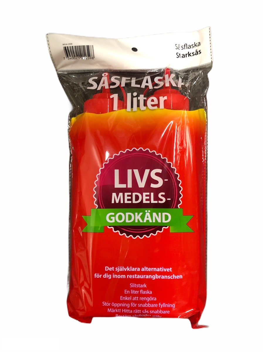 XSåsflaska Starksås 1Lit*34