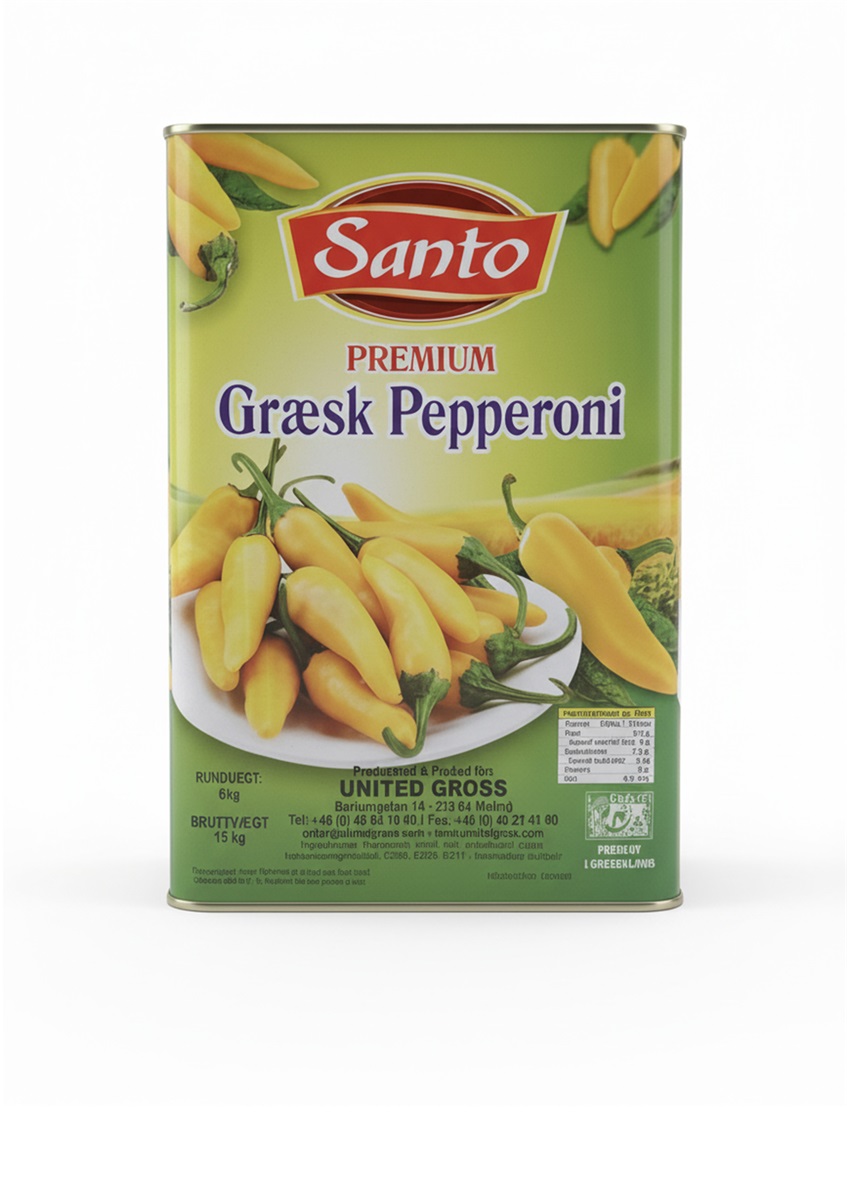 Feferoni Santo Plåt Burk