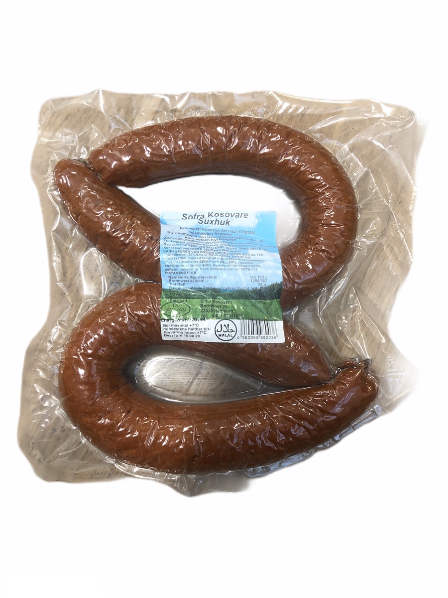 Sofra Kosovare Mild korv