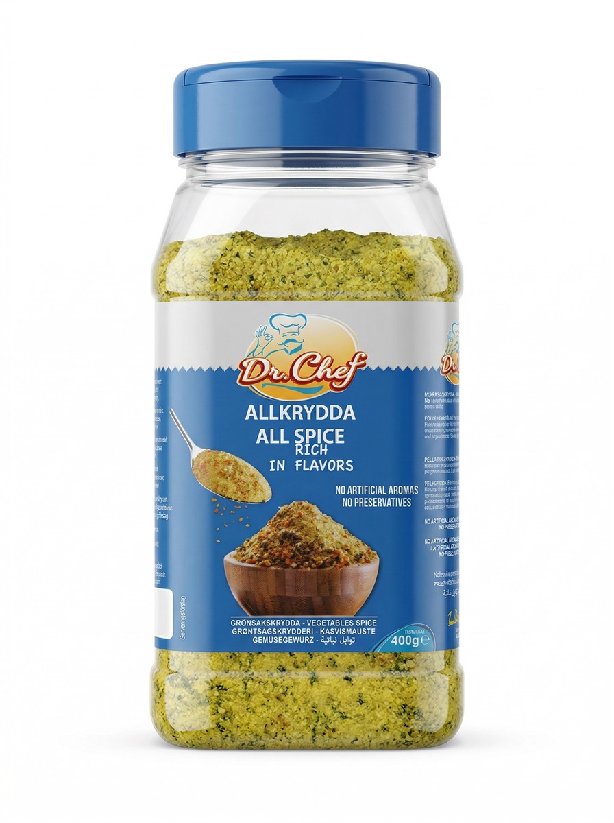 Dr Allkrydda plast 400gr*16