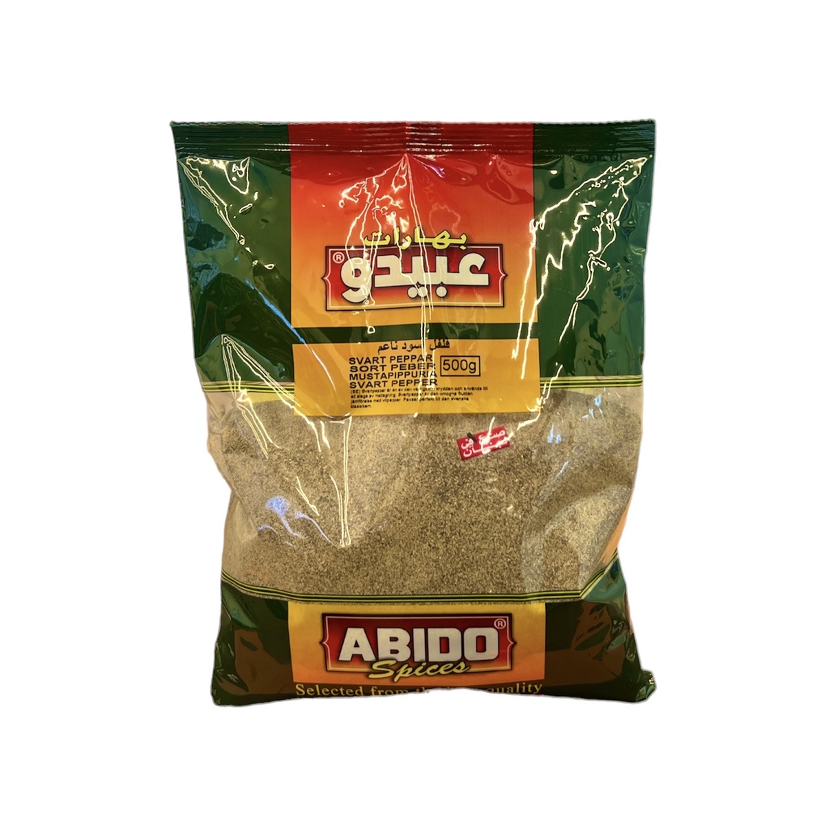 Abi Svart Peppar malen 500gr*14