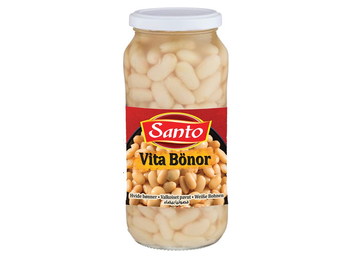 Vita Bönor I Glas UG 570gr*12