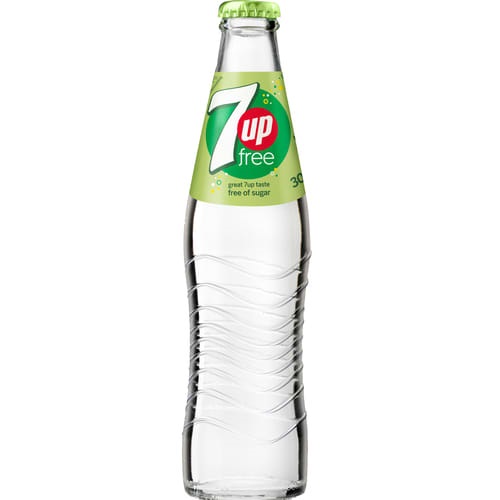 7up FREE i Glas 30cl*24