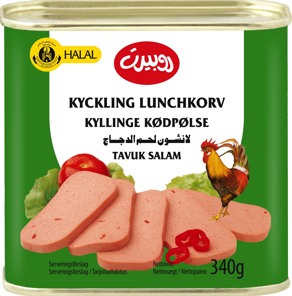 ROB Kyckling 340g*12