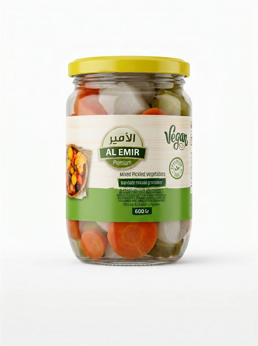 AE Blandade pickles 660 ml ×12