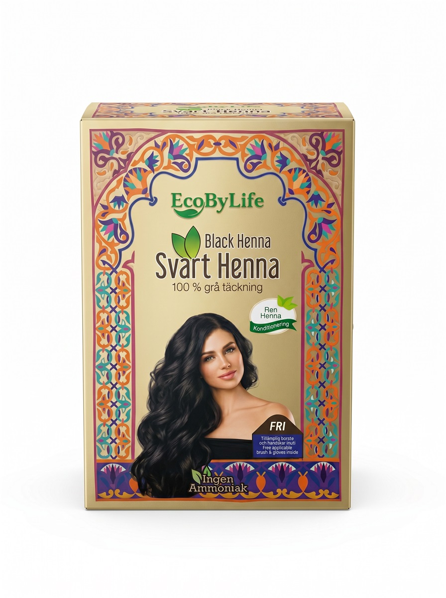 EcoBy Life Henna Black *10*10