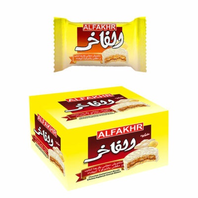 ALFAKHR Biscuit Vit Choklad 10st*12