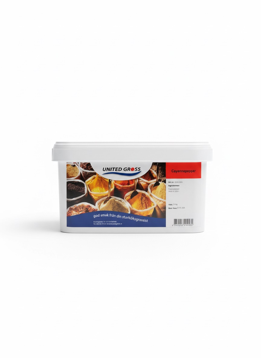 K Cayennepeppar UG 2,4kg