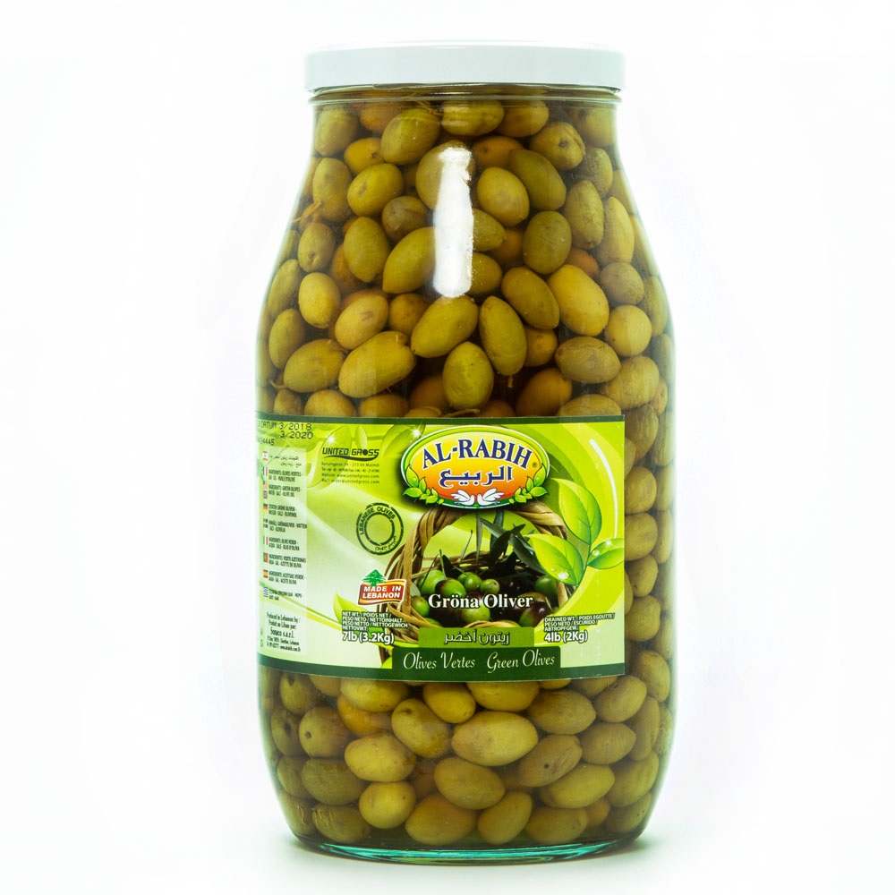 ALR Gröna oliver 3,2kg*4