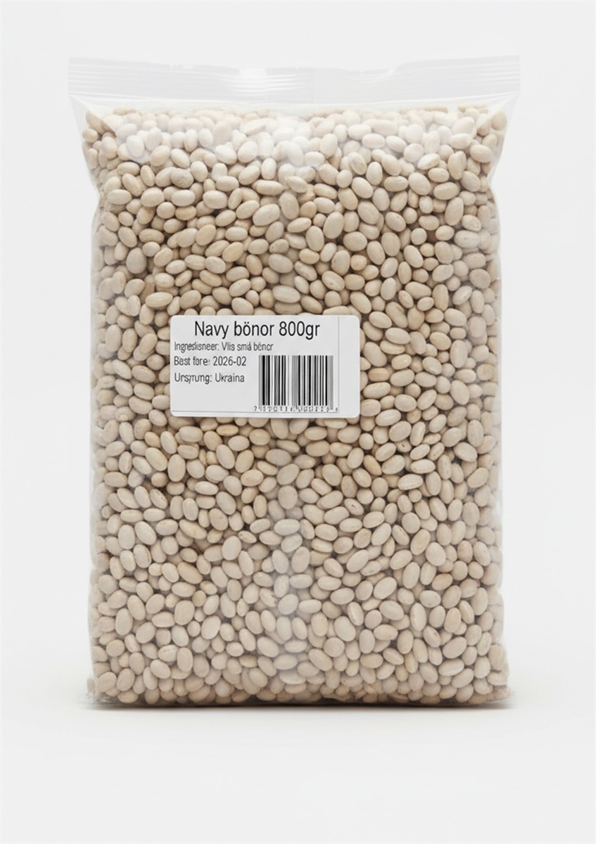 Navy bönor 800gr*12