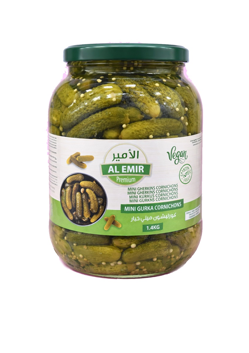 AE Mini Gherkins Cornichons 1400gr*6
