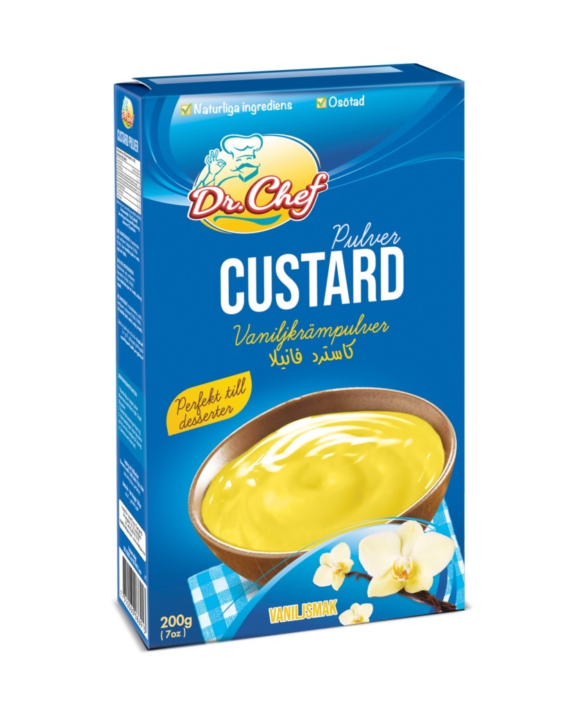 Dr Custard Vanilla 200gr*24