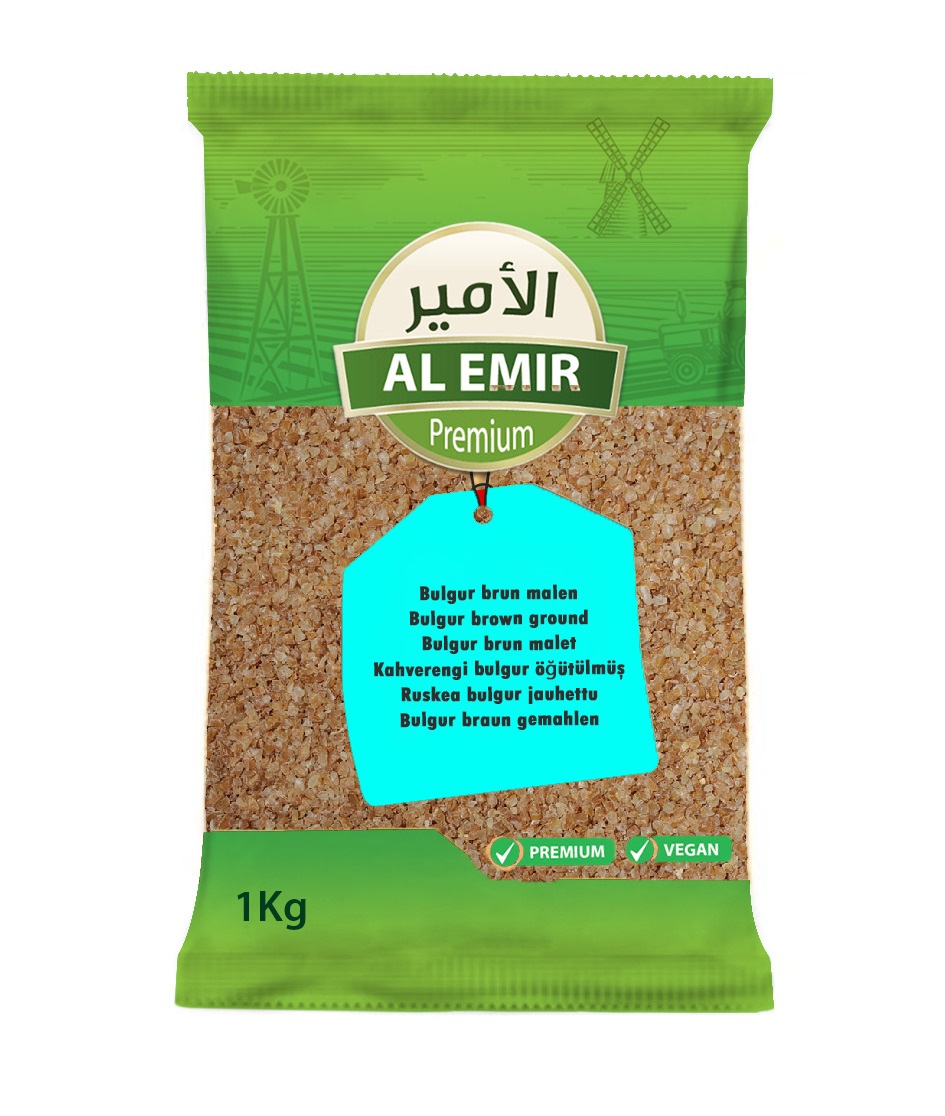 AM Bulgur Mörk Malen 800gr*12