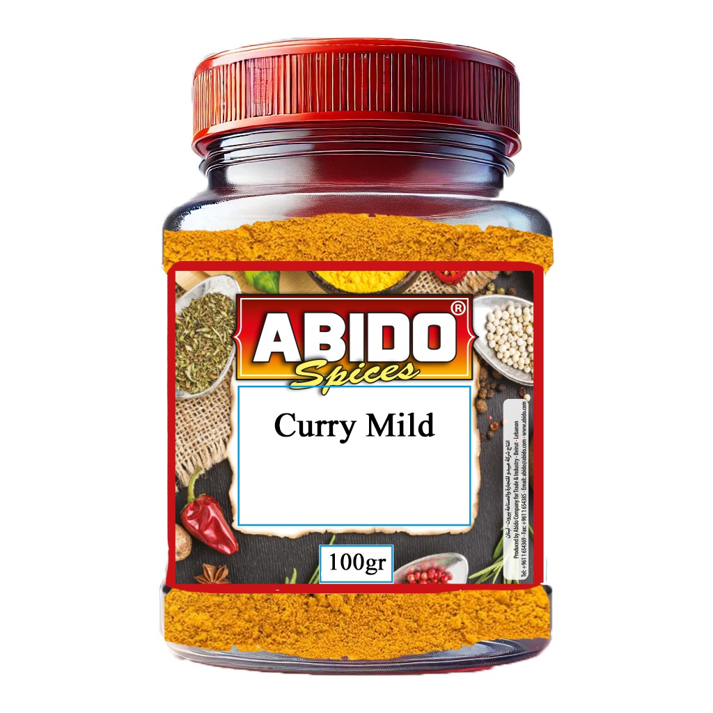 Abido Curry Mild 100gr*24