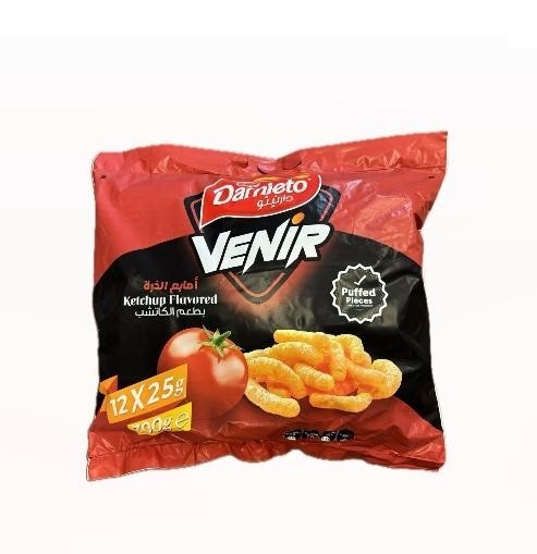 Darnieto Chips Ketchup 25gr*12st*6
