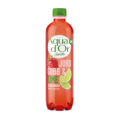 Aquador Jordgubb & Lime 50cl*12