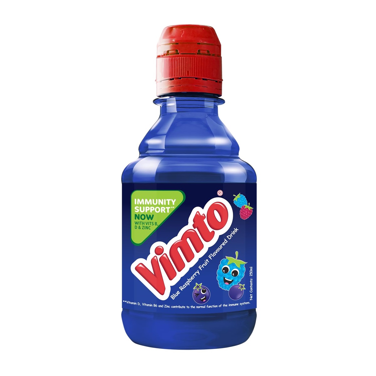 Vimto PET Raspberry Blå 250ml*24 *TEXT