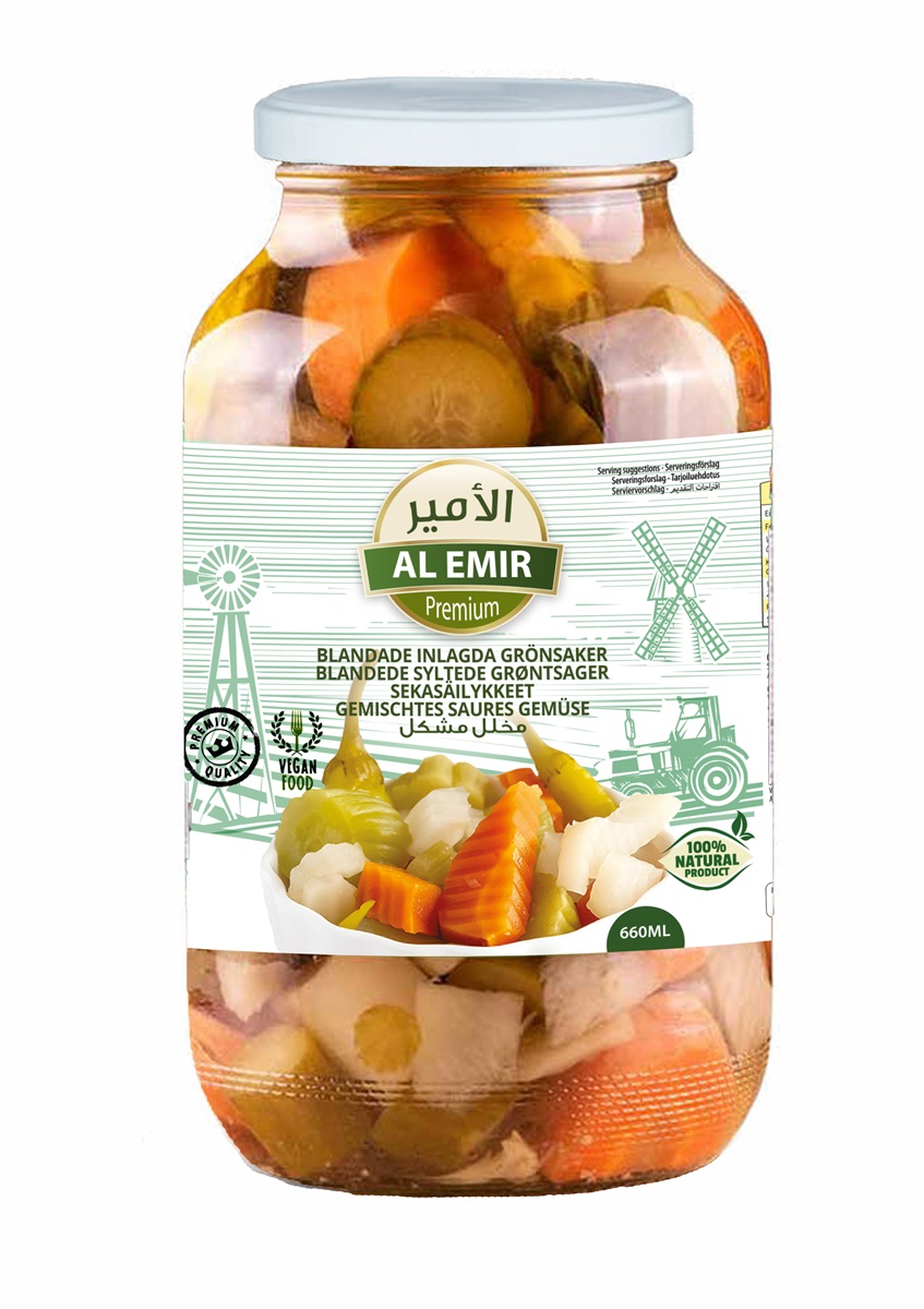 AE Blandade pickles 1050g ×12