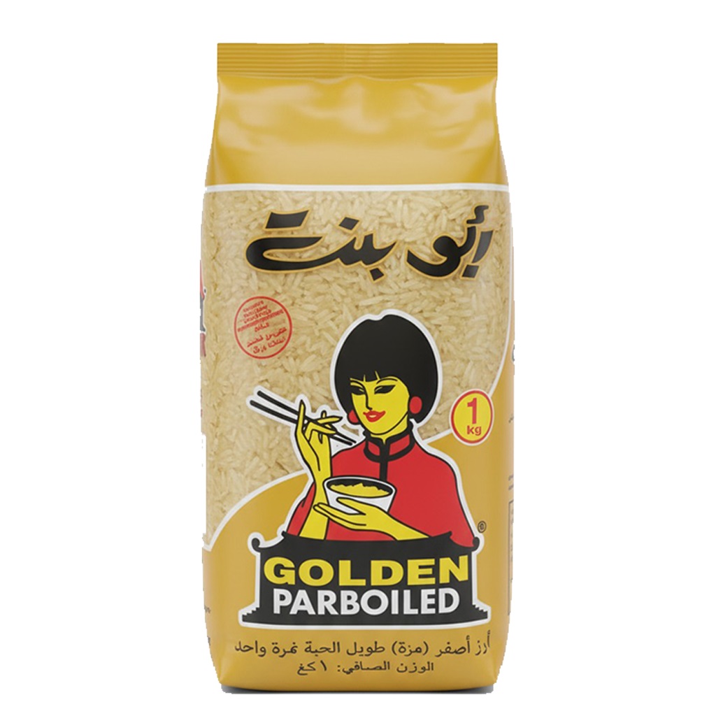 Abu bint Golden Parboiled 1kg*10 -TEXT