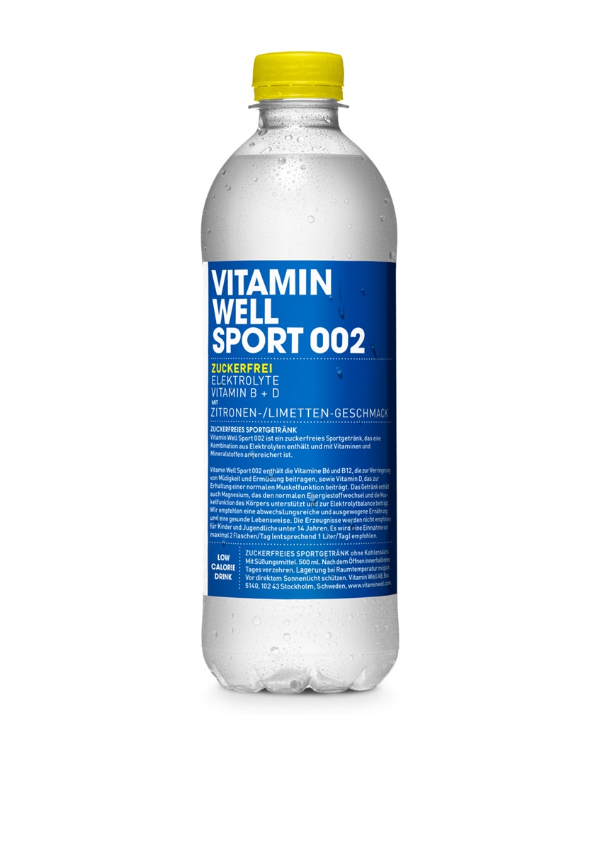 VitaminWell  Sport 002 50cl*12
