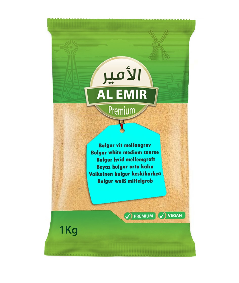 AM Bulgur Vit Mellangrov 800gr*9