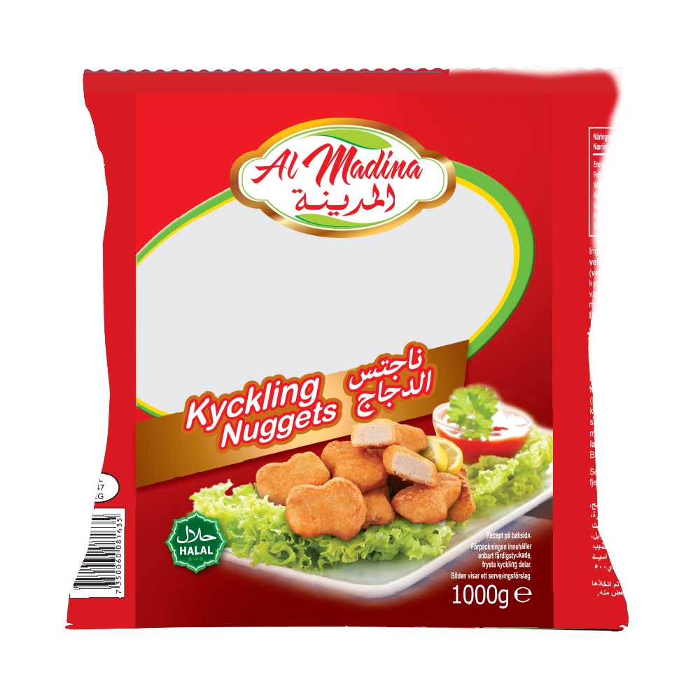 ALM Kycklingnuggets 1 kg x 10