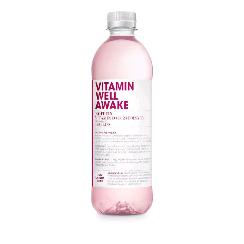 VitaminWell Awake 50cl*12