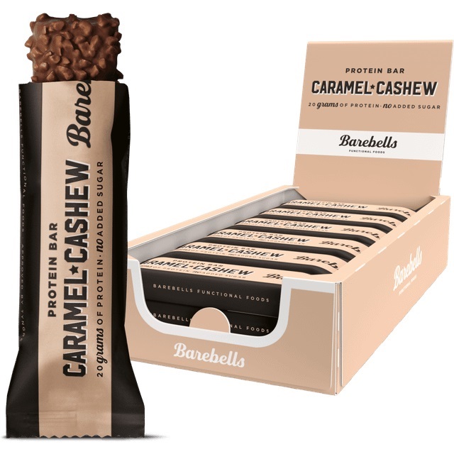 Barebells Bar Caramel Cashew 55g*12