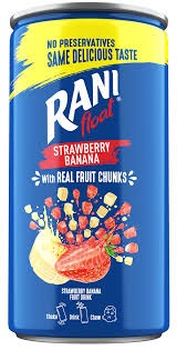 Rani BURK Strawberry Banana 240ml*20