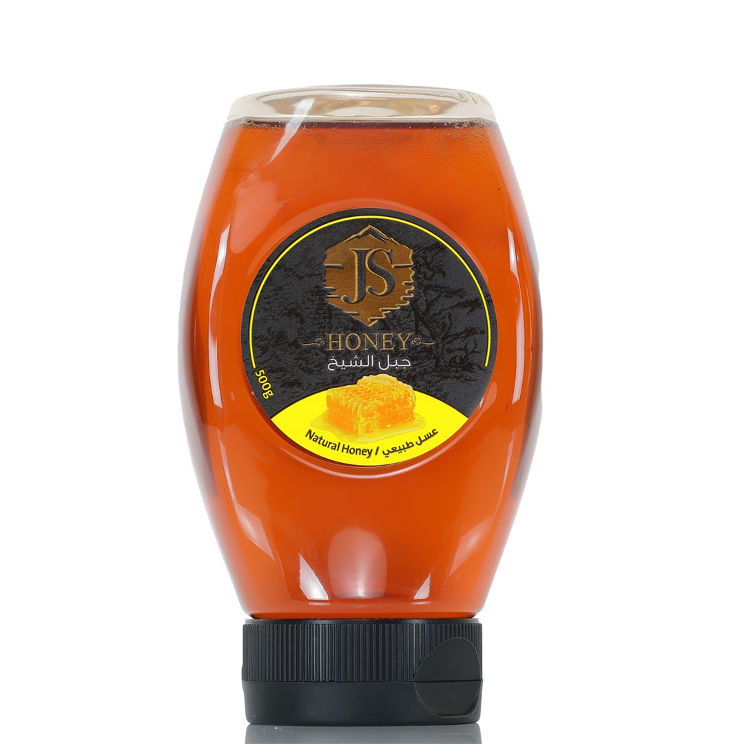 JS NATURAL HONEY SQUEEZ 500gr*6