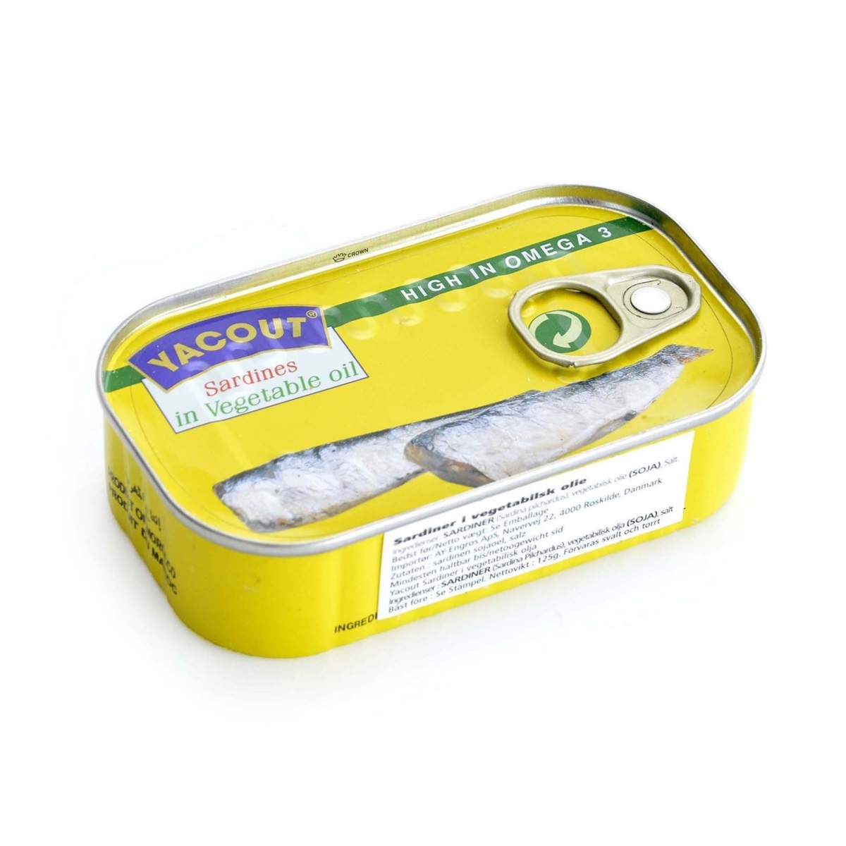 Sardin Yacout125g*50