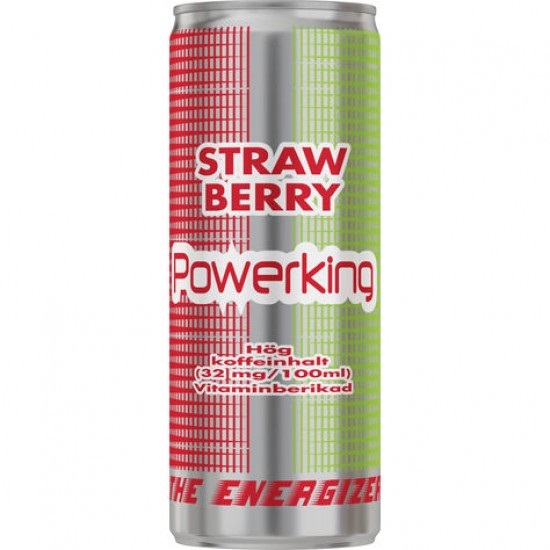 Powerking Strawberry 250ml*24
