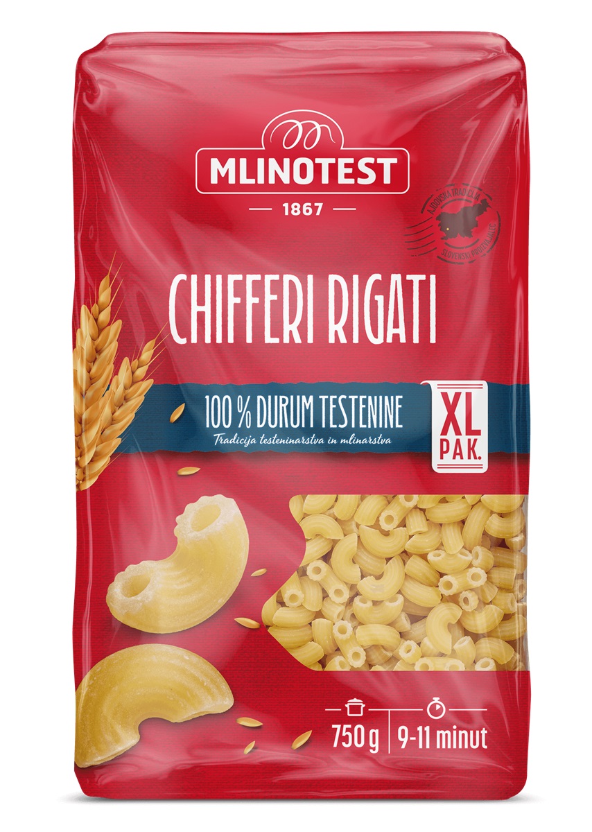 XMli Durum Chifferi rigati 26 750gr*10