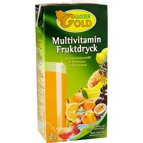 Multivitamin Fruktdryck GOLD 2l*6