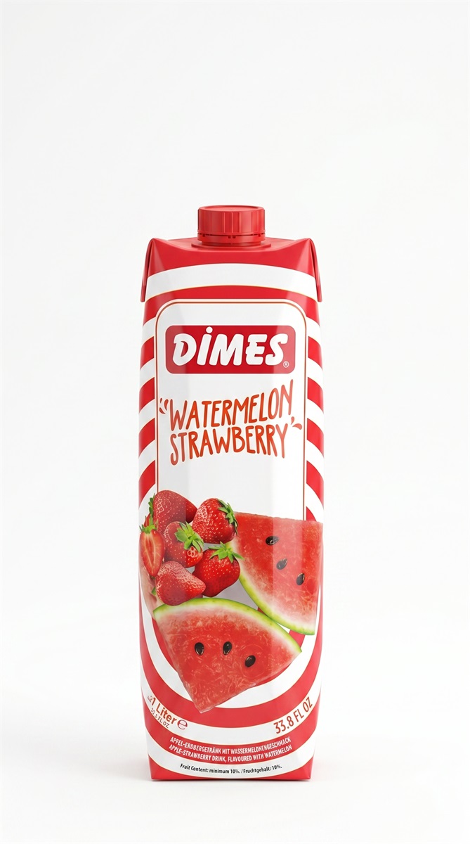 Dimes Watermelon Strawberry drink 1L*12