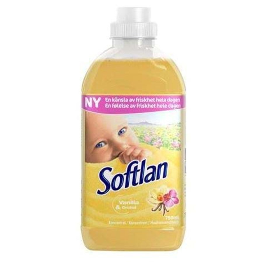 Softlan Sköljmedel white 1L*12  TEXT-V
