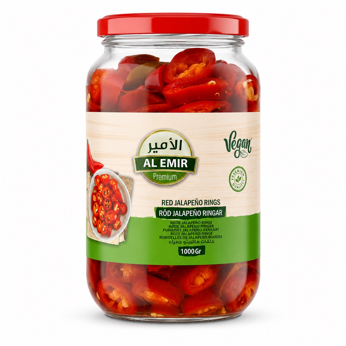 AE Röd Jalapeno 1050gr*12