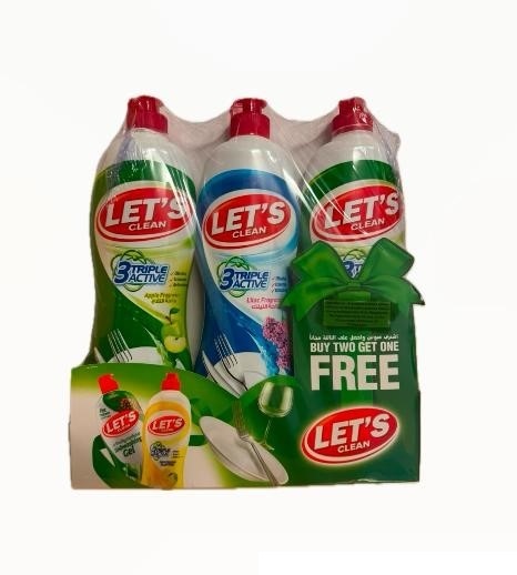 Lets Diskmedel 750ml*12