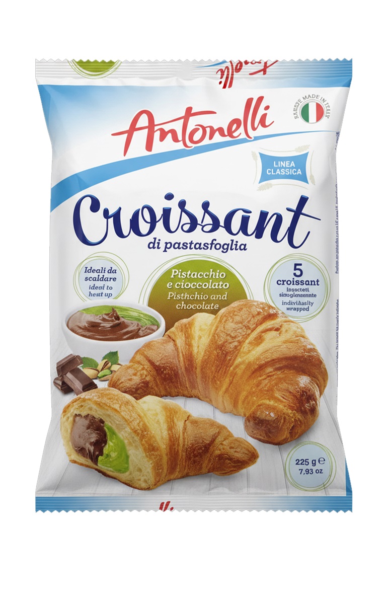 Croissant Pistage&choklad 5 ST  250gr*8