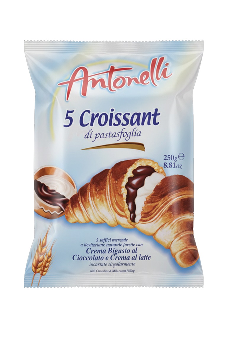 Croissant Choklad&MjölkCream 5 ST 250gr*8