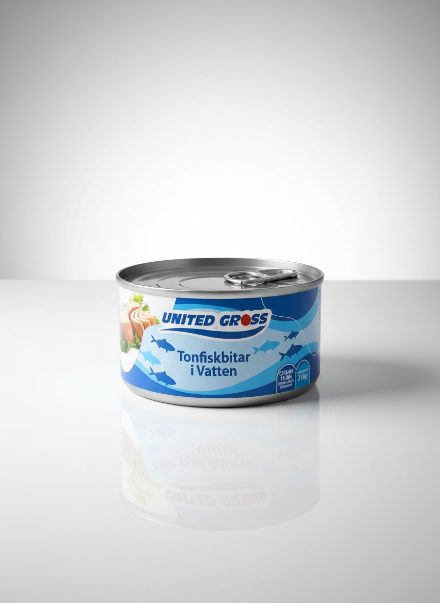 TonFisk Bitar i vatten UG 170g*48