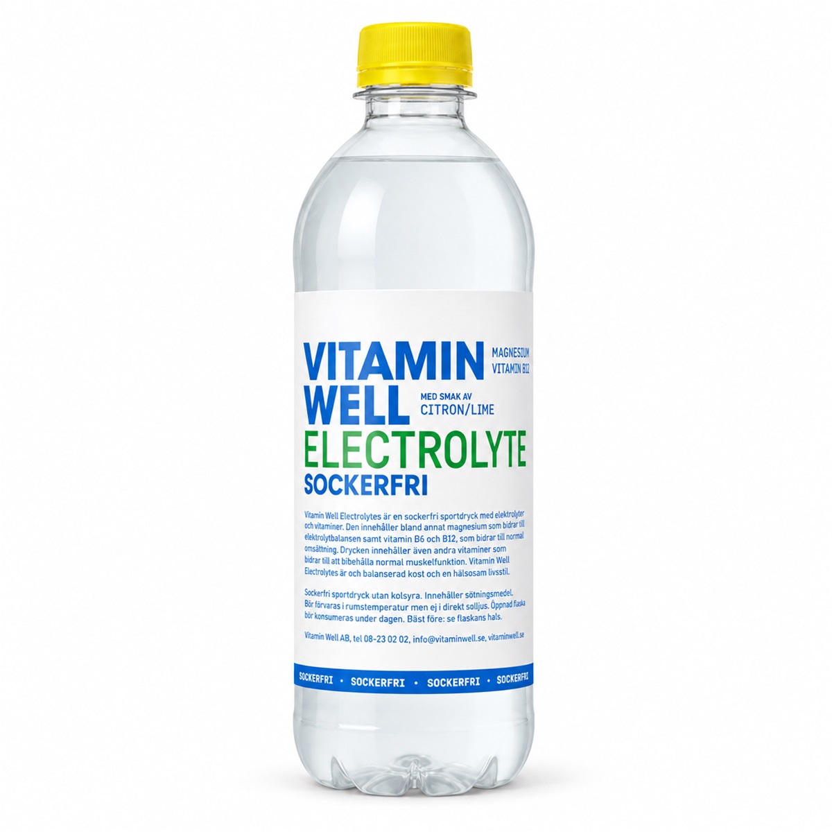 VitaminWell Electrolyte Citron Lime 50cl*12