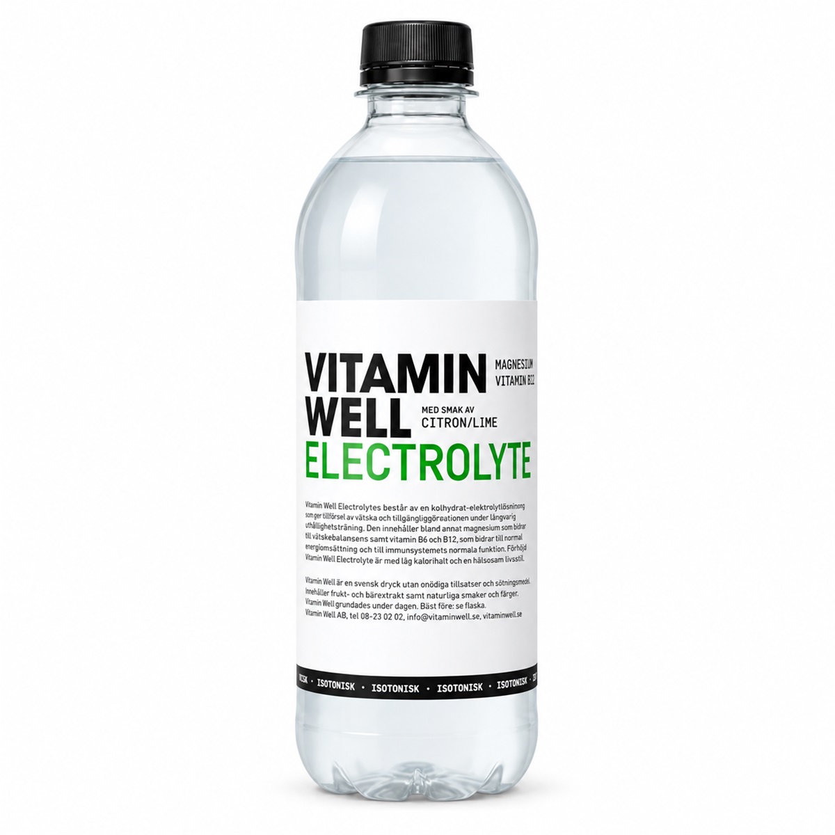VitaminWell  Electrolyte SockerFri 50cl*12