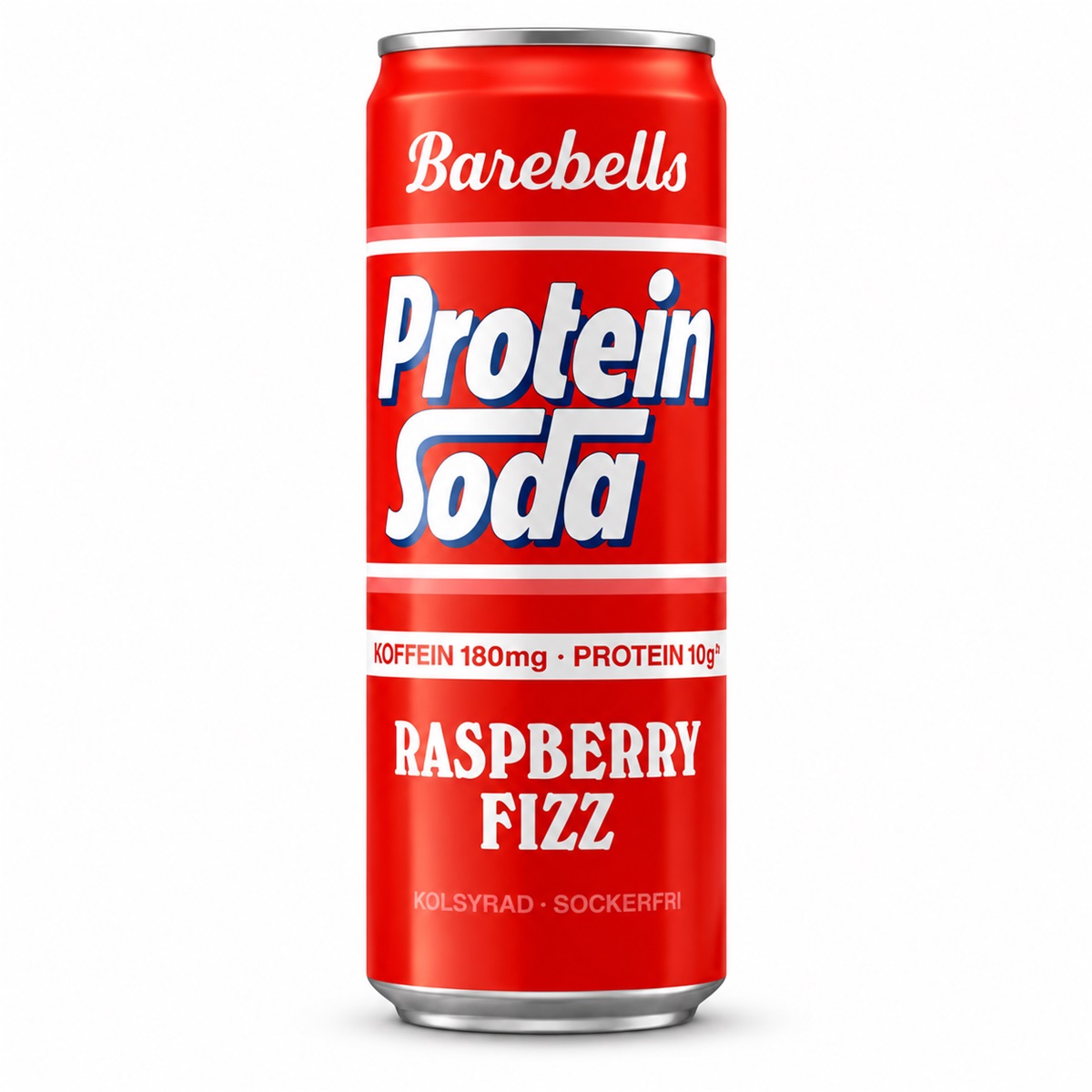 Barebells Protein Soda Raspberry Fizz 255ml*12