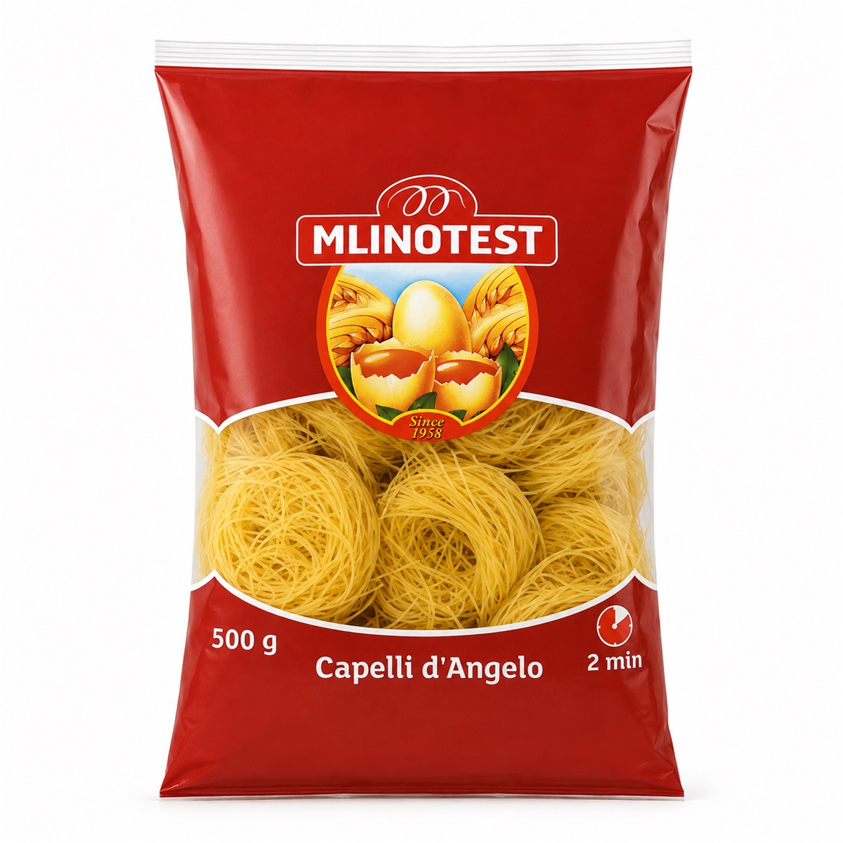 MLI Äggpasta röd 500g*14