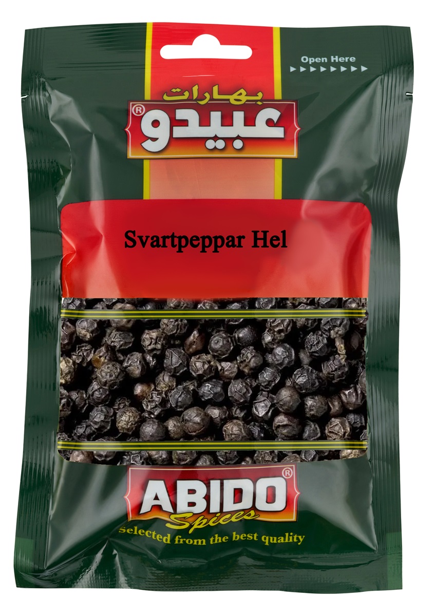 Abi Svart Peppar Hel 45g*10