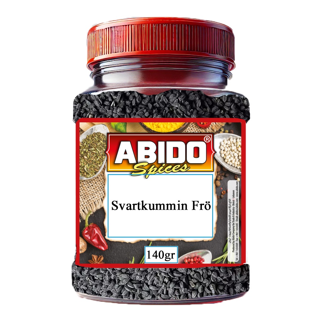 Abido Svartcummin Frö 140gr*24