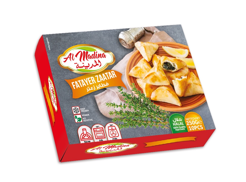 ALM Fatayer Zaatar 250 g × 12