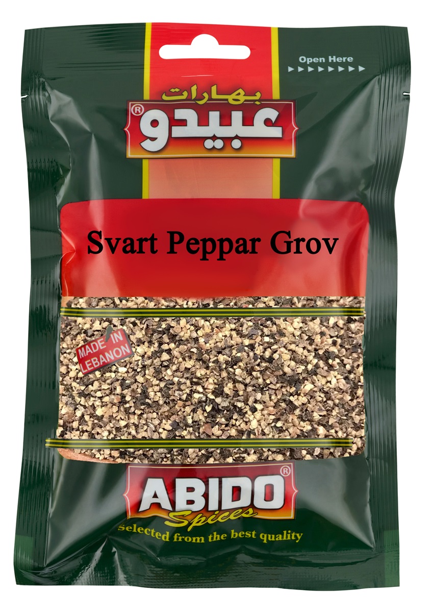 Abi Svart Peppar Grov 45g*10