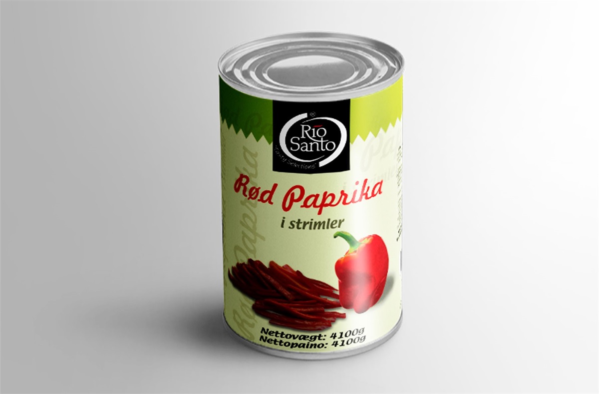 Santo Paprika strimlad 4100GR*3